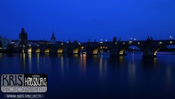 Charles IV Bridge Prague at Night